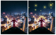 Load image into Gallery viewer, GLOWING STARS - GOLD - Digital Overlays

