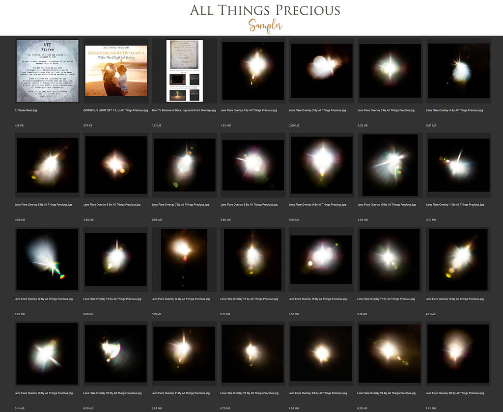 Jpeg Overlays for photographers. High resolution, Photoshop, Overlays bundle, Sunlight Overlays, Lens Flare, Sun flare, Light Leak Overlays by ATP textures.