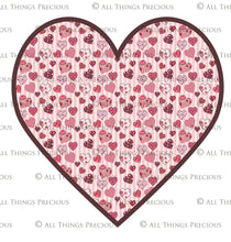 Load image into Gallery viewer, SWEET HEART Digital Papers Set 2 FREE DOWNLOAD
