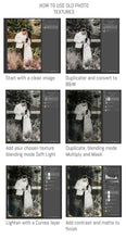 Load image into Gallery viewer, 10 OLD PHOTO Fine Art TEXTURES - Set 14
