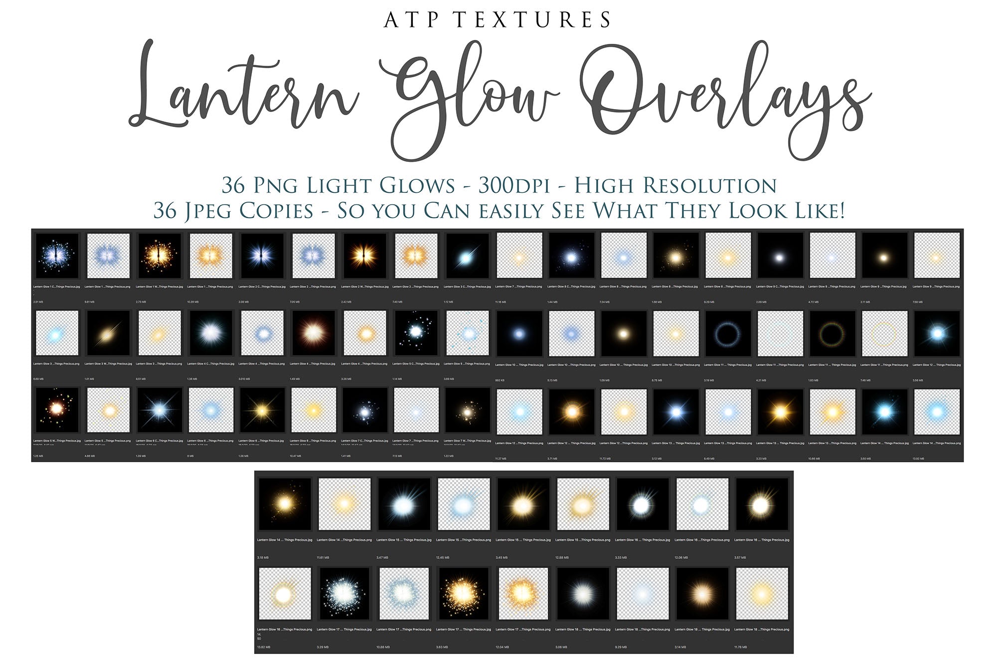 Png magical light overlays for fine art photography.Lantern light overlays, book magic overlays, sparkle overlays, High resolution Glow Overlays by ATP textures.