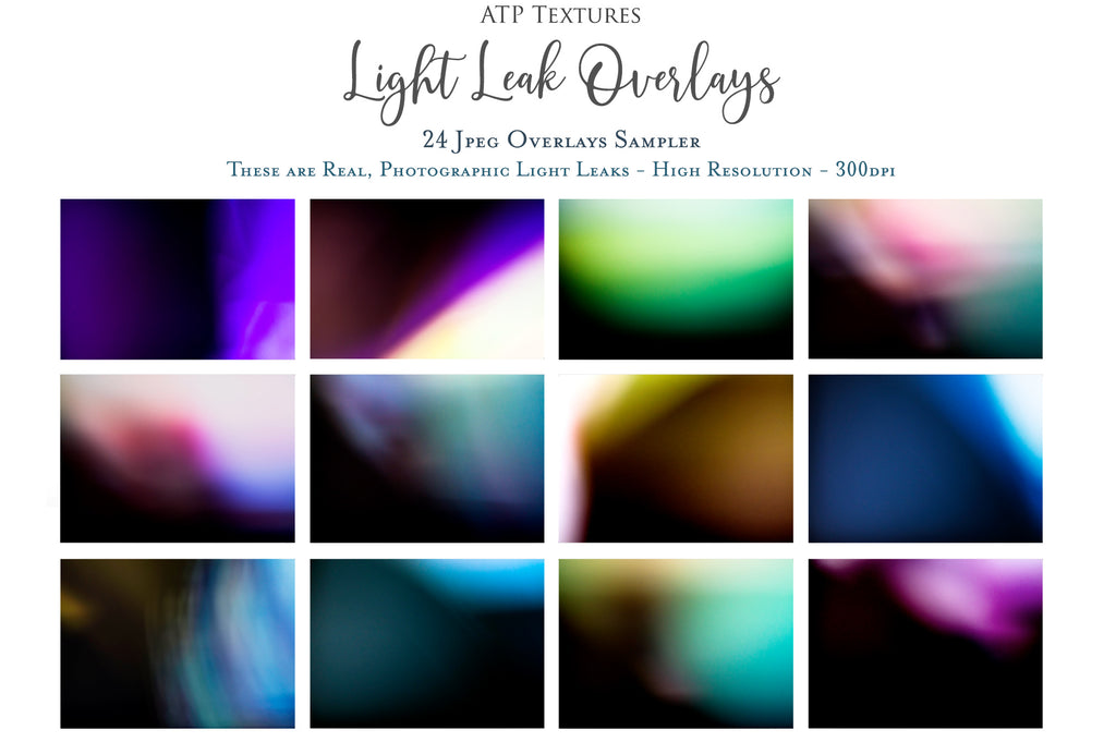 Light Leak Overlays for photography. Colour, fine art photo editing. High resolution. Graphic colour assets for photographers. Digital download design. Peek through soft colour add on. Bundles for inspiration. Beautiful design. Creative Photo Professional quality. Atp textures.