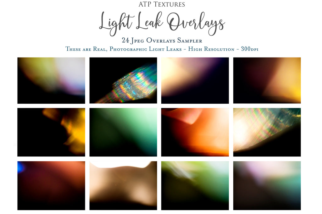 Light Leak Overlays for photography. Colour, fine art photo editing. High resolution. Graphic colour assets for photographers. Digital download design. Peek through soft colour add on. Bundles for inspiration. Beautiful design. Creative Photo Professional quality. Atp textures.