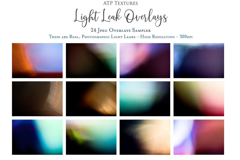 Light Leak Overlays for photography. Colour, fine art photo editing. High resolution. Graphic colour assets for photographers. Digital download design. Peek through soft colour add on. Bundles for inspiration. Beautiful design. Creative Photo Professional quality. Atp textures.