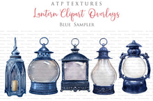 Load image into Gallery viewer, SNOW LANTERN Clipart Digital Overlays
