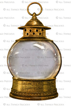 Load image into Gallery viewer, SNOW LANTERN Clipart Digital Overlays
