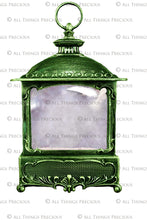 Load image into Gallery viewer, SNOW LANTERN Clipart Digital Overlays
