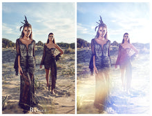 Load image into Gallery viewer, 24 LIGHT LEAK FLARE Set 5 Digital Overlays
