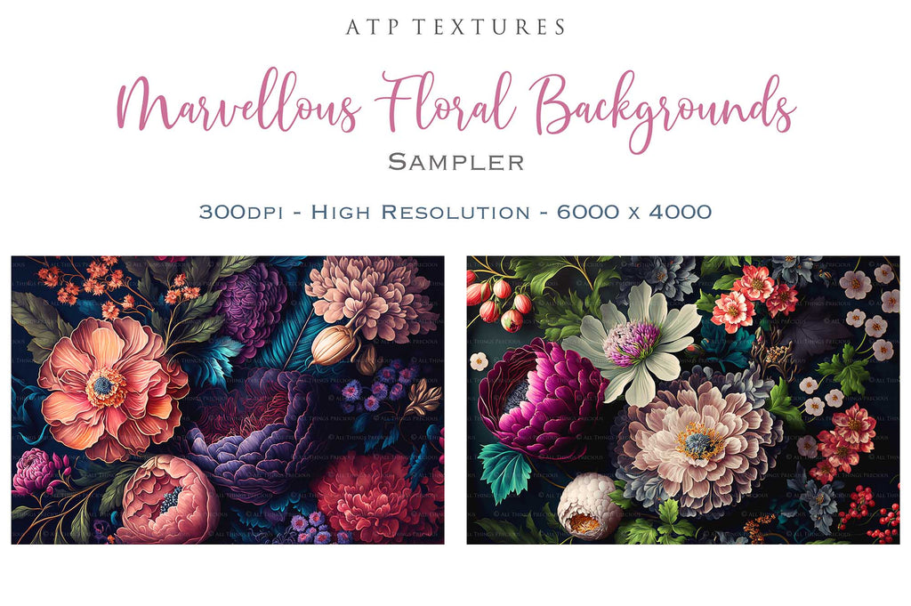 Digital Background for photography, digital art and print. Flower backgrounds are in high resolution, 300dpi, in rich colours. These are created in AI and have been edited, resized and created with photographers in mind. Print as a backdrop or art.