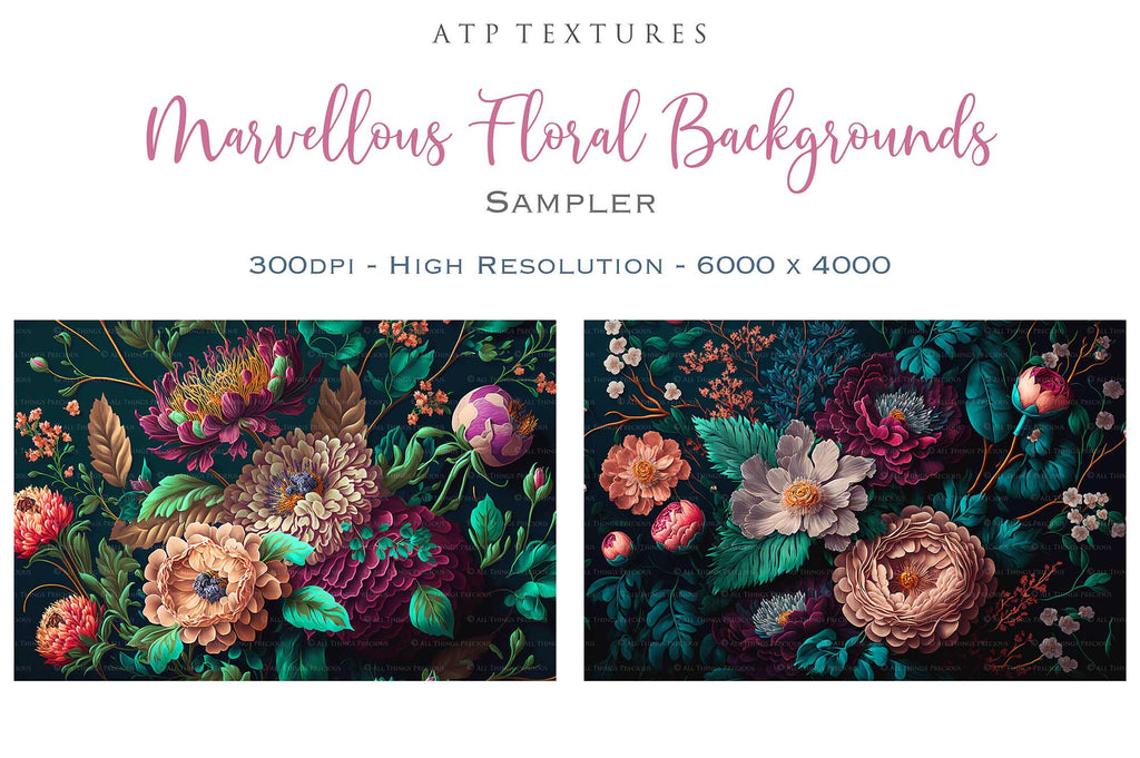 Digital Background for photography, digital art and print. Flower backgrounds are in high resolution, 300dpi, in rich colours. These are created in AI and have been edited, resized and created with photographers in mind. Print as a backdrop or art.