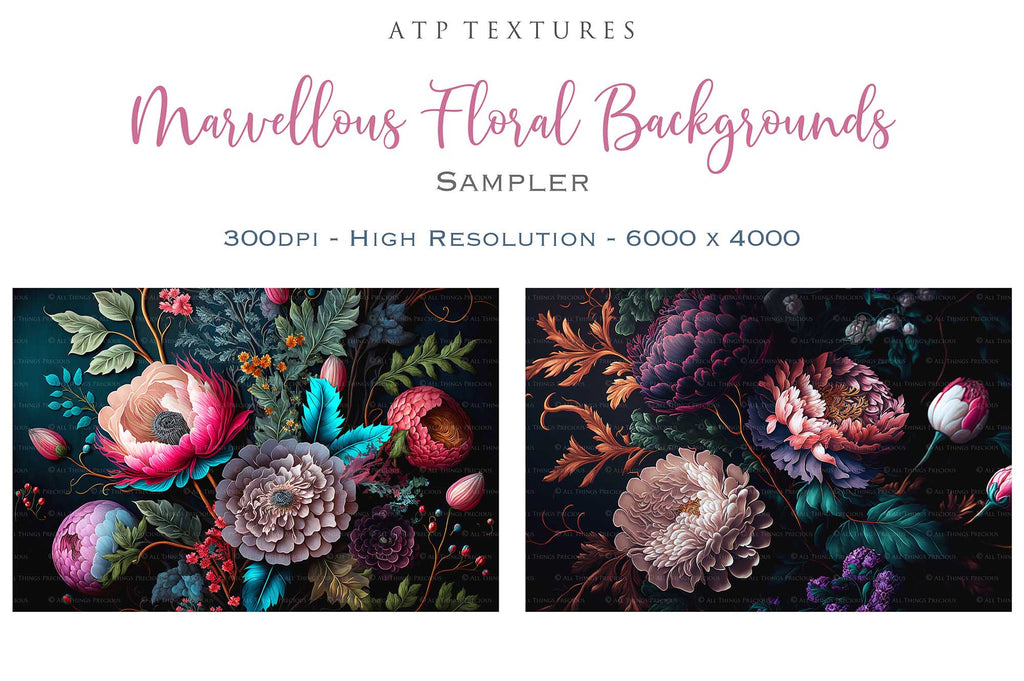 Digital Background for photography, digital art and print. Flower backgrounds are in high resolution, 300dpi, in rich colours. These are created in AI and have been edited, resized and created with photographers in mind. Print as a backdrop or art.