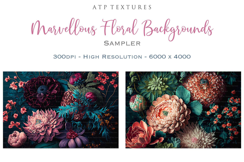 Digital Background for photography, digital art and print. Flower backgrounds are in high resolution, 300dpi, in rich colours. These are created in AI and have been edited, resized and created with photographers in mind. Print as a backdrop or art.