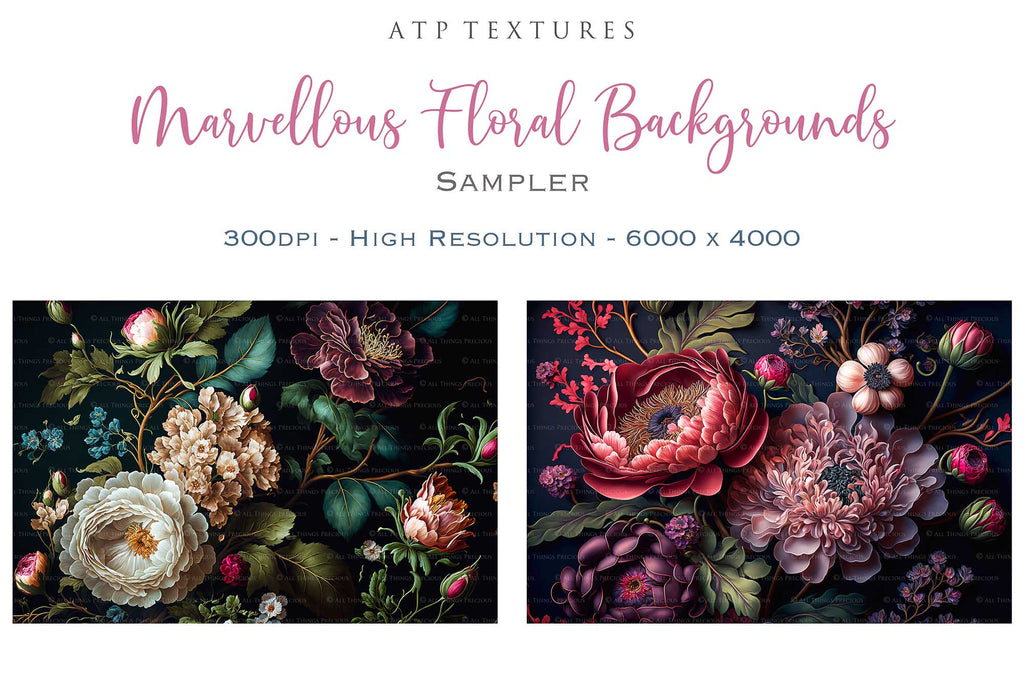 Digital Background for photography, digital art and print. Flower backgrounds are in high resolution, 300dpi, in rich colours. These are created in AI and have been edited, resized and created with photographers in mind. Print as a backdrop or art.