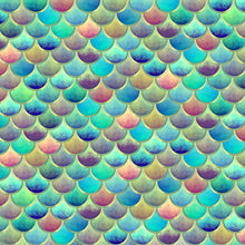 Load image into Gallery viewer, MERMAID SCALES Digital Papers Set 1
