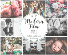 Load image into Gallery viewer, MODERN FILM Set 1 Lightroom Presets - For Mobile and Desktop
