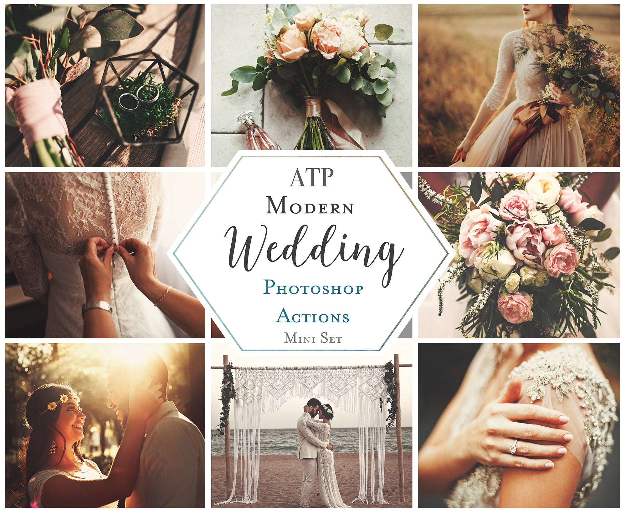 Beautiful Mini Set of Photoshop Actions to enhance your images & speed up your work flow.These are compatible with all versions of photoshop above CS6.Photoshop Actions for professional photographers, photo edits and Intagram influencers. Wedding, Family, Newborn, Baby. Warm, Contrast, Film, Light Tint, Matte.  By ATP Textures