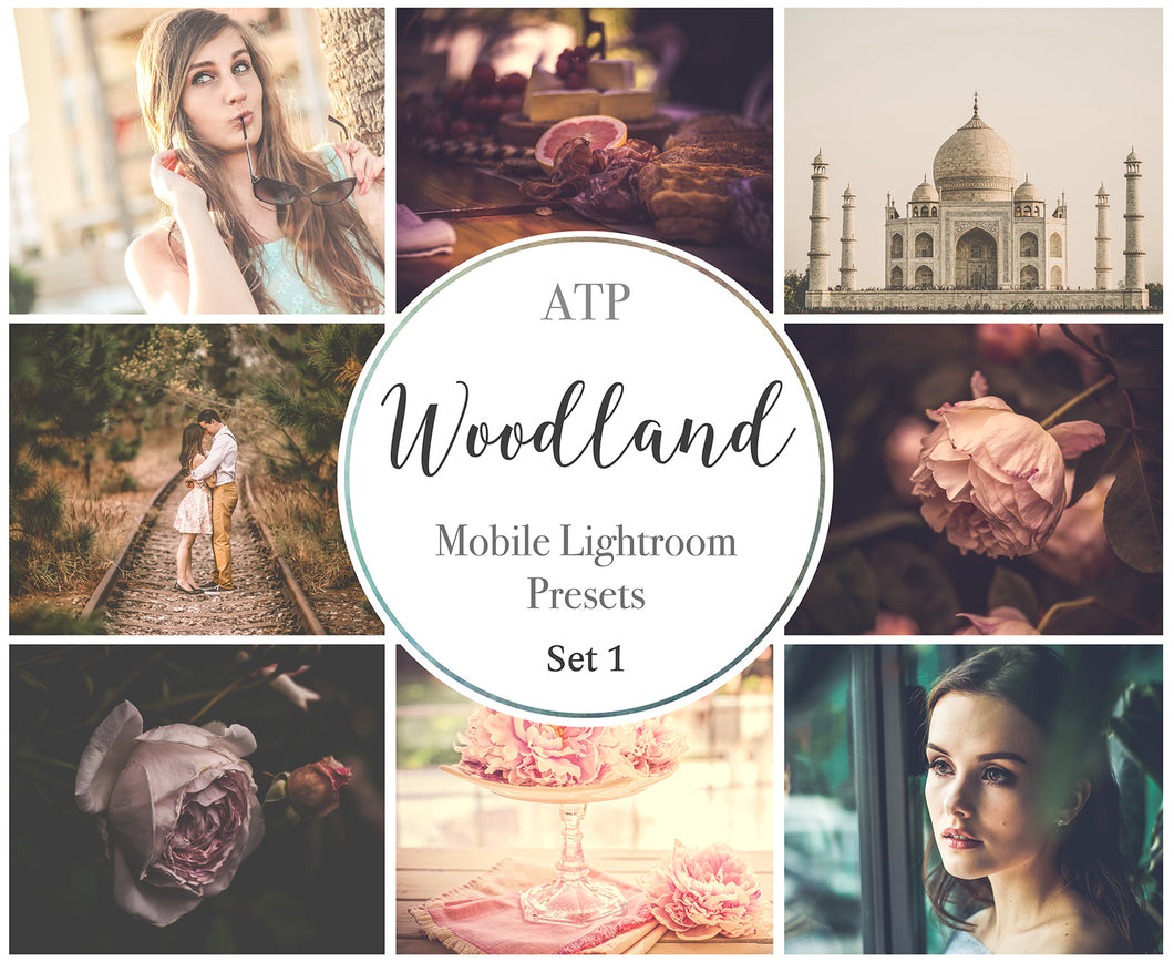 WOODLAND Set 1 Lightroom Presets - For Mobile and Desktop