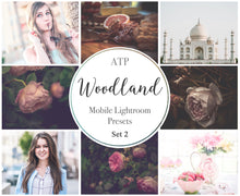 Load image into Gallery viewer, WOODLAND Set 2 Lightroom Presets - For Mobile and Desktop
