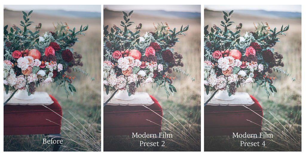 MODERN FILM Set 1 Lightroom Presets - For Mobile and Desktop