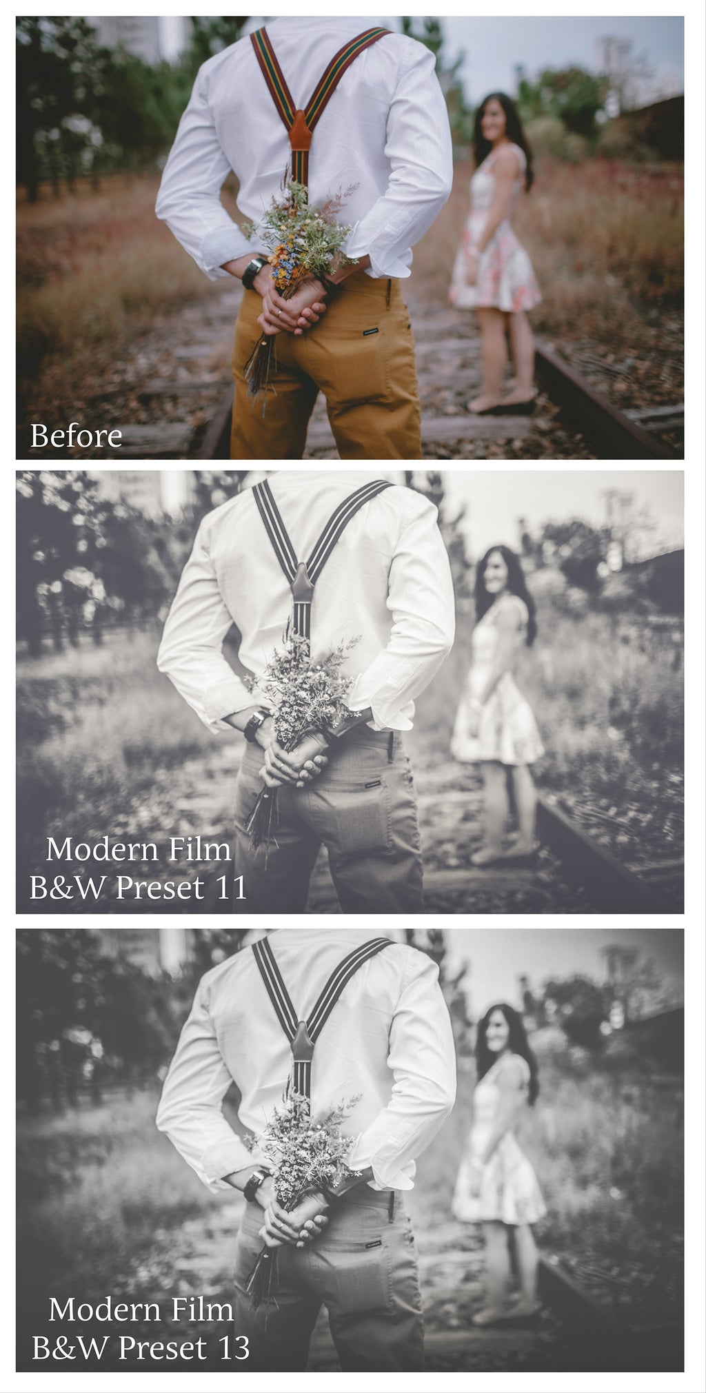 MODERN FILM Set 3 Lightroom Presets - For Mobile and Desktop