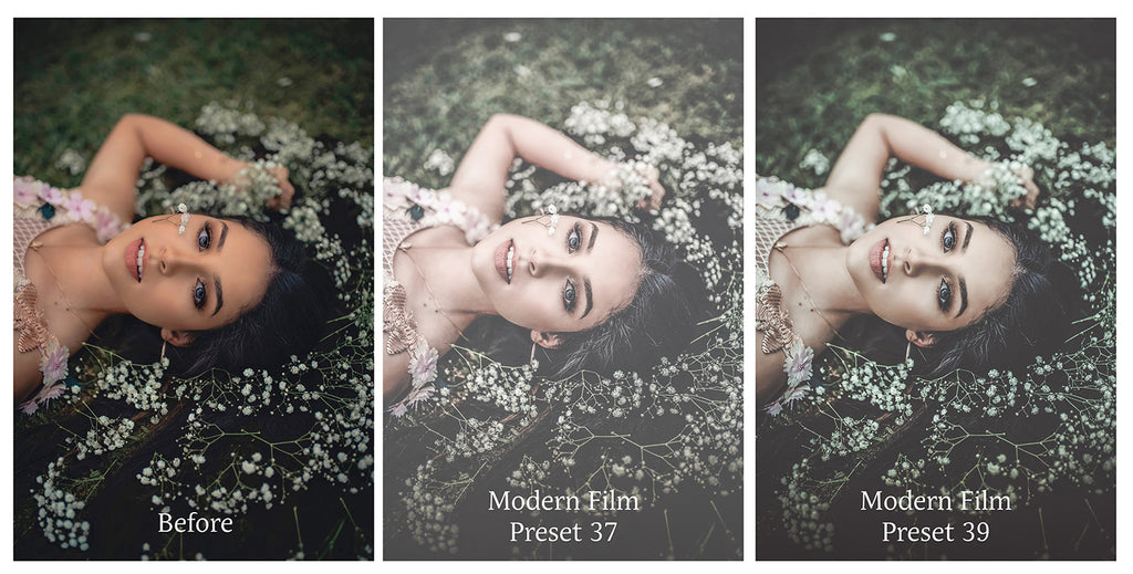 MODERN FILM Set 8 Lightroom Presets - For Mobile and Desktop