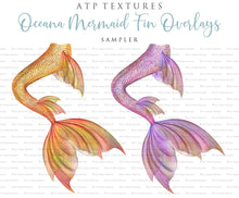 Load image into Gallery viewer, OCEANA MERMAID FINS - Digital Overlays
