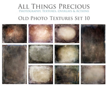 Load image into Gallery viewer, 10 OLD PHOTO Fine Art TEXTURES - Set 10
