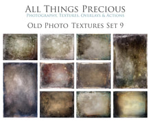 Load image into Gallery viewer, 10 OLD PHOTO Fine Art TEXTURES - Set 9
