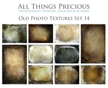 Load image into Gallery viewer, 10 OLD PHOTO Fine Art TEXTURES - Set 14
