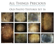 Load image into Gallery viewer, 10 OLD PHOTO Fine Art TEXTURES - Set 16
