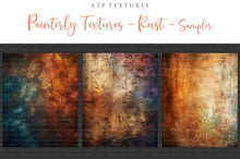 Load image into Gallery viewer, 15 Painterly Textures - RUST - Set 1
