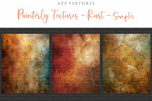 Load image into Gallery viewer, 15 Painterly Textures - RUST - Set 3
