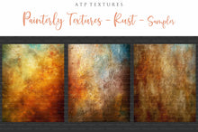 Load image into Gallery viewer, 15 Painterly Textures - RUST - Set 3
