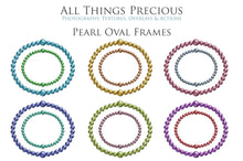 Load image into Gallery viewer, PEARL FRAME Clipart  - FREE DOWNLOAD

