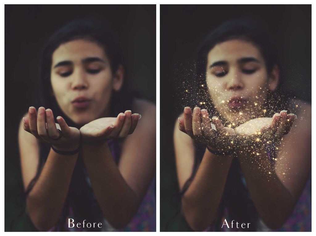 Pixie dust and glows add to photography. Fine Art Overlays for Photographers, Digital Art and Scrapbooking. Photoshop. Fine art realistic. Printable graphic assets. In high resolution, perfect for your next edit or project! Png colourful sparkles. Sublimation art. ATP Textures