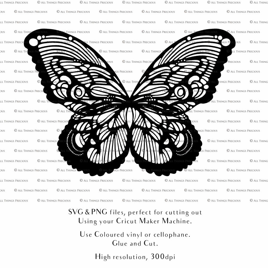 SVG & PNG Fairy Wing files for Cricut or Silhouette Cameo Cutting Machine. To create wearable fairy wings, in adult or children sizes. Graphic design for Halloween Costumes, Fantasy or Cosplay or photography. Print for weddings, engagements, baby shower invitations. DIY Printable. Fairycore, Cottagecore.