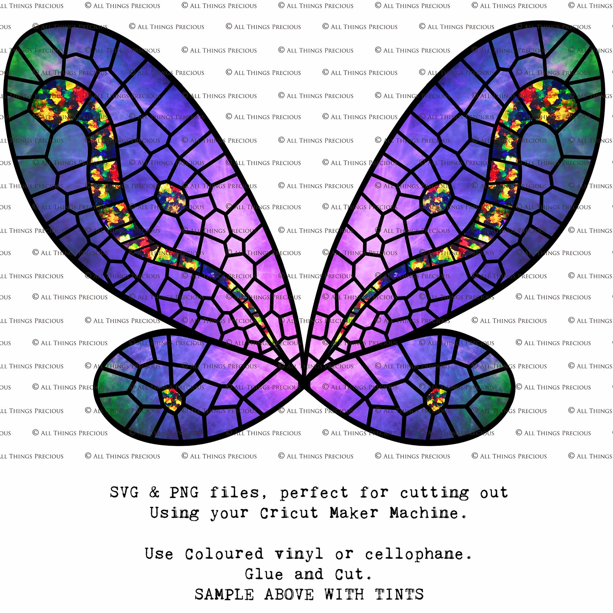 SVG & PNG Fairy Wing files for Cricut or Silhouette Cameo Cutting Machine. To create wearable fairy wings, in adult or children sizes.  Use this clipart design for Halloween Costumes, Fantasy or Cosplay or photography. Or use as ephemera in weddings, engagements or baby shower invitations. These are Individual wing parts, for you to cut and assemble. This is a digital product. 