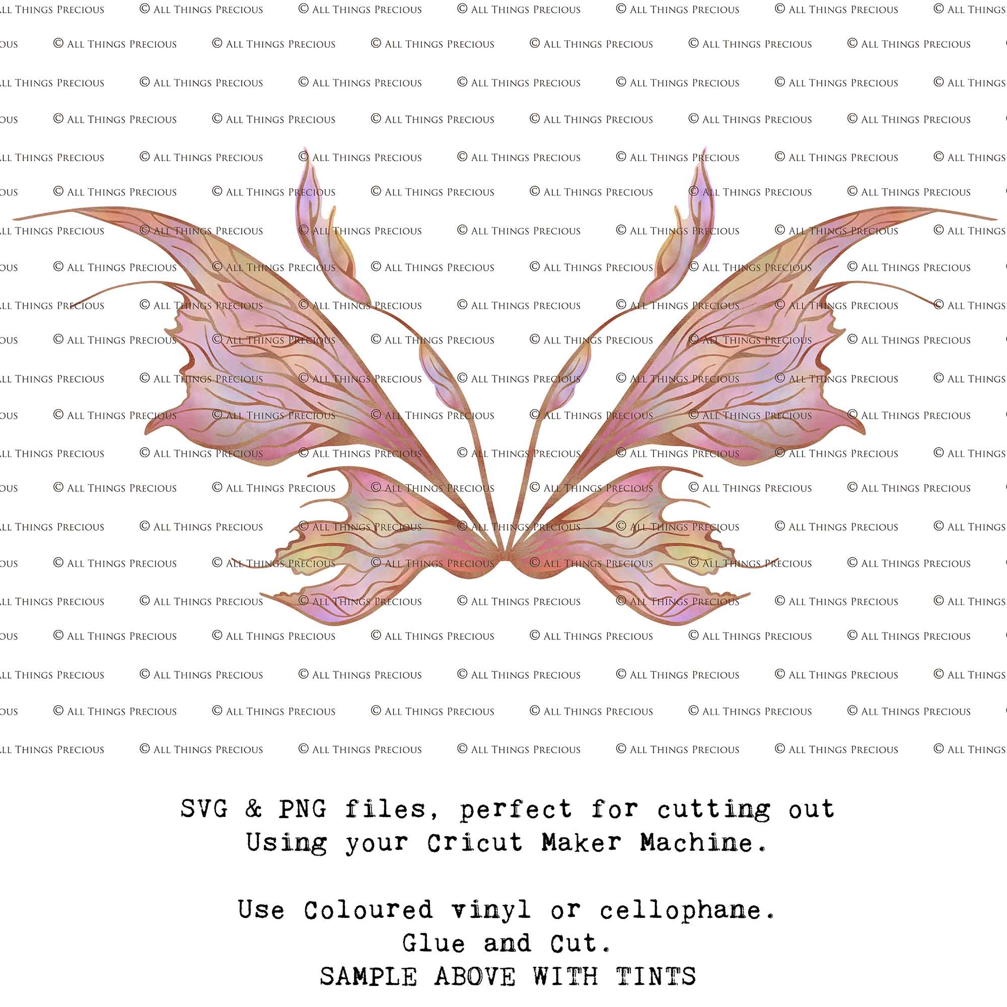 SVG & PNG Fairy Wing files for Cricut or Silhouette Cameo Cutting Machine. To create wearable fairy wings, in adult or children sizes.  Use this clipart design for Halloween Costumes, Fantasy or Cosplay or photography. Or use as ephemera in weddings, engagements or baby shower invitations. These are Individual wing parts, for you to cut and assemble. This is a digital product. 