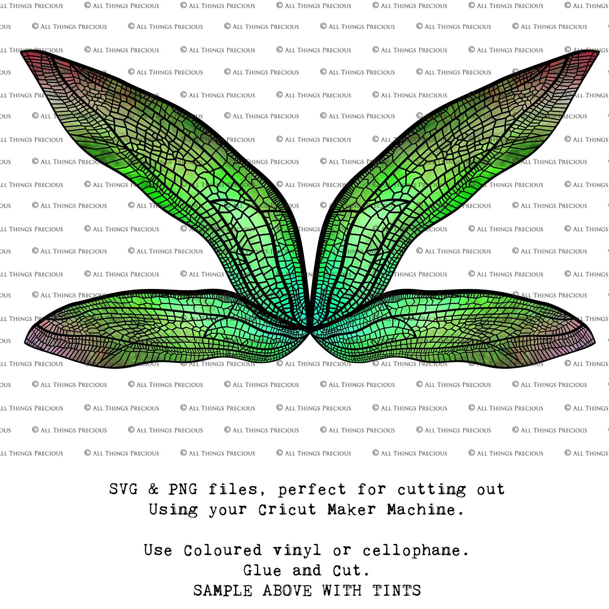 SVG & PNG Fairy Wing files for Cricut or Silhouette Cameo Cutting Machine. To create wearable fairy wings, in adult or children sizes.  Use this clipart design for Halloween Costumes, Fantasy or Cosplay or photography. Or use as ephemera in weddings, engagements or baby shower invitations. These are Individual wing parts, for you to cut and assemble. This is a digital product. 