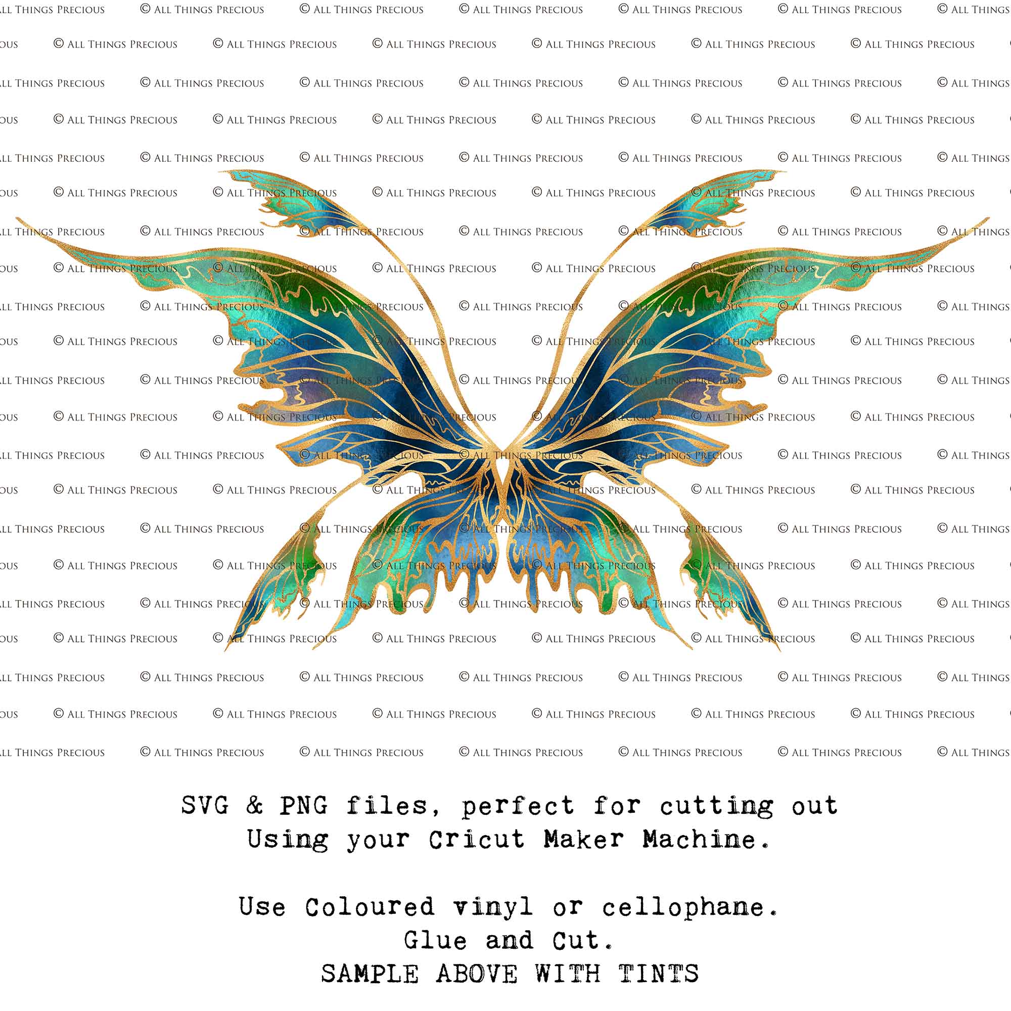 SVG & PNG Fairy Wing files for Cricut or Silhouette Cameo Cutting Machine. To create wearable fairy wings, in adult or children sizes.  Use this clipart design for Halloween Costumes, Fantasy or Cosplay or photography. Or use as ephemera in weddings, engagements or baby shower invitations. These are Individual wing parts, for you to cut and assemble. This is a digital product. 