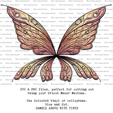 Load image into Gallery viewer, SVG FAIRY WINGS for CRICUT - Set 42
