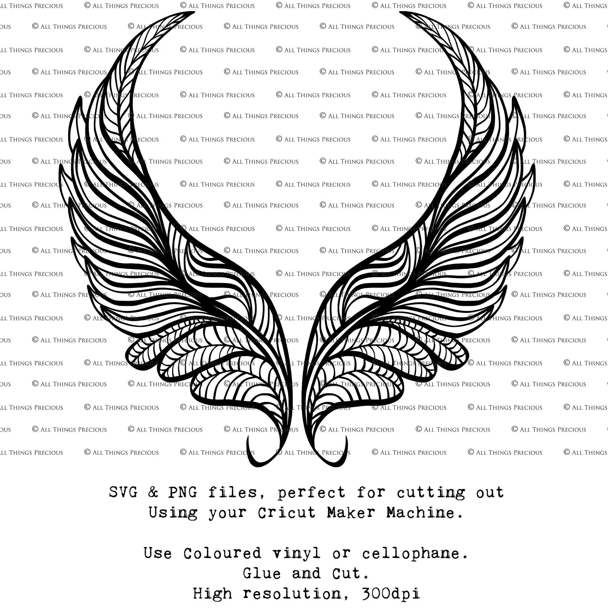 SVG & PNG Fairy Wing files for Cricut or Silhouette Cameo Cutting Machine. To create wearable fairy wings, in adult or children sizes. Graphic design for Halloween Costumes, Fantasy or Cosplay or photography. Print for weddings, engagements, baby shower invitations. DIY Printable. Fairycore, Cottagecore.