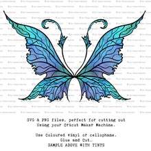 Load image into Gallery viewer, SVG FAIRY WINGS for CRICUT - Set 46
