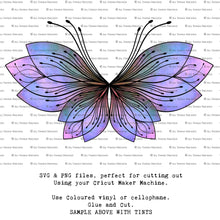 Load image into Gallery viewer, SVG FAIRY WINGS for CRICUT - Set 49
