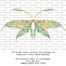 Load image into Gallery viewer, SVG FAIRY WINGS for CRICUT - Set 50
