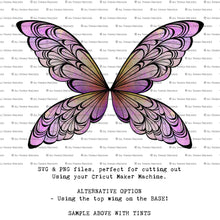 Load image into Gallery viewer, SVG FAIRY WINGS for CRICUT - Set 51
