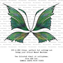 Load image into Gallery viewer, SVG FAIRY WINGS for CRICUT - Set 54
