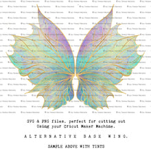 Load image into Gallery viewer, SVG FAIRY WINGS for CRICUT - Set 57
