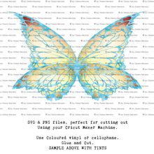 Load image into Gallery viewer, SVG FAIRY WINGS for CRICUT - Set 58

