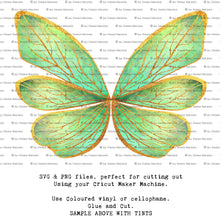Load image into Gallery viewer, SVG FAIRY WINGS for CRICUT - Set 59

